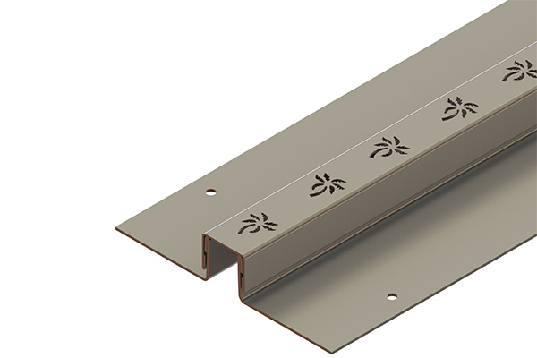 Duză decorativă din INOX pentru gratarele în fantă longitudinală DN100 Slot Drain